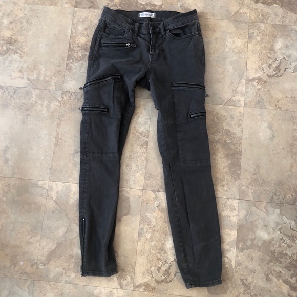 Madewell Skinny Skinny Zipper Black Jean Mid Rise - Picture 4 of 5